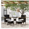 Image de Salon de Jardin 5 pcs Mobilier de Patio Ensemble de Meubles de Terrasse Moblilier de Jardin Meubles d'Extérieur 3058474