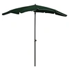 Image de Parasol de Jardin avec Mât Parasol de Patio Pare-soleil de Terrasse Parasol d'Extérieur Anti-UV Anti-décoloration 315552