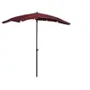 Image de Parasol de Jardin avec Mât Parasol de Patio Pare-soleil de Terrasse Parasol d'Extérieur Anti-UV Anti-décoloration 315555