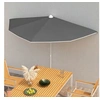 Image de Parasol half met paal 180x90 cm antracietkleurig315561