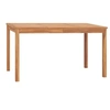Image de Table a manger fixe sans tiroir rectangle en Teck L 140 cm