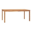 Image de Table à dîner de jardin 180x90x77 cm Bois de teck solide