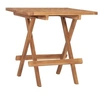 Image de Table pliable de jardin 50x50x50 cm Bois de teck solide