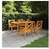 Image de 5-delige Tuinset massief acaciahout3058003