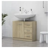 Image de Armoire d évier Chêne sonoma 63x30x54 cm Bois d ingénierie