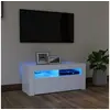 Image de Meuble TV avec lumières LED blanc 90x35x40 cm