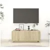 Image de Meuble TV Chêne sonoma 100x35x40 cm Bois d ingénierie