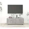 Image de Meuble TV Gris béton 100x35x40 cm Bois d ingénierie