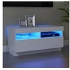 Image de Meuble TV avec lumières LED blanc 80x35x40 cm