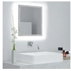 Image de Badkamerspiegel LED 40x8,5x37 cm acryl betongrijs804912