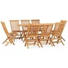 Image de Salon de jardin en.casa bois 2 personnes 9 pieces