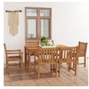 Image de 7-delige Tuinset massief teakhout3059936