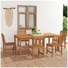 Image de 7-delige Tuinset massief teakhout3059945