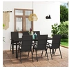 Image de 7-delige Tuinset zwart3060050