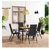 Image de Ensemble de Salle à Manger de Jardin 5 pcs Mobilier à Dîner de Patio Meubles de Repas de Terrasse Salon de Jardin 3060053