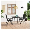 Image de 3-delige Tuinset zwart3060064