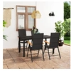 Image de 5-delige Tuinset zwart en bruin3060072