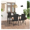 Image de 5-delige Tuinset zwart en bruin3060084
