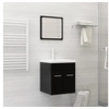 Image de Lavabo encastré avec robinet 42x39x18 cm céramique blanc