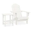 Image de Chaise H. 45 cm non pliable en bois exterieur vert