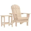 Image de Salon de jardin GENERIQUE bois vert 2 pieces 40 x 40 x 45 cm