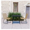 Image de vidaXL 3-delige Tuinset poly rattan en glas3060231