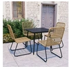 Image de 5-delige Tuinset poly rattan en glas3060232