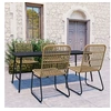 Image de 5-delige Tuinset poly rattan en glas3060233
