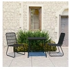 Image de 3-delige Tuinset poly rattan en glas3060243