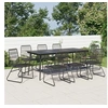 Image de 9-delige Tuinset PVC-rattan zwart3060272