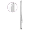 Image de Douche de jardin 220 cm Acier inoxydable
