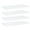 Image de Panneaux de bibliothèque - - 4 pcs - Bois d'ingénierie - Blanc - 40 x 20 x 1,5 cm