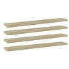 Image de Wandschappen 4 st 60x10x1,5 cm spaanplaat sonoma eikenkleurig805208