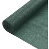 Image de Filet Brise-vue Filet d'Ombrage Filet d'Intimité Pare-vue de Jardin Terrasse Balcon Extérieur Perméable au Vent Vert 1x50 m PEHD 75 g/m²