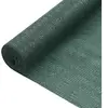 Image de Filet Brise-vue Filet d'Ombrage Filet d'Intimité Pare-vue de Jardin Terrasse Balcon Extérieur Perméable au Vent Vert 1,5x50 m PEHD 75 g/m² 149379