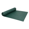 Image de Filet Brise-vue Filet d'Ombrage Filet d'Intimité Pare-vue de Jardin Terrasse Balcon Extérieur Perméable au Vent Vert 1,8x25 m PEHD 150 g/m²