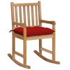 Image de Chaise interieur empilable non pliable en teck H. 106 cm bois