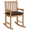 Image de Chaise interieur empilable non pliable H. 106 cm en teck bois