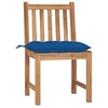 Image de Lot de 2 chaise exterieur en bois massif bois H. 90 cm