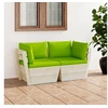 Image de Tuinbank 2-zits met kussens pallet vurenhout3063395
