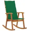 Image de Chaise interieur H. 117 cm vert en bois massif