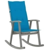 Image de Chaise polyester 117 cm bleu