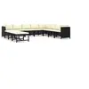 Image de Salon de jardin modulable polyethylene 11 personnes 11 pieces