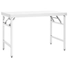 Image de Table de travail pliable de cuisine 120x60x80 cm Inox