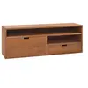 Image de Meuble TV 110x30x40 cm Bois de teck massif