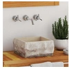 Image de Lavabo Crème 30x30x13 cm Marbre