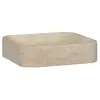 Image de Lavabo Crème 40x40x10 cm Marbre