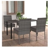 Image de 5-delige Tuinset poly rattan grijs3065701