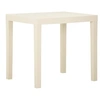 Image de Table de jardin Blanc 79x65x72 cm Plastique