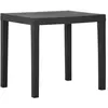 Image de Table de jardin Gris 79x65x72 cm Plastique